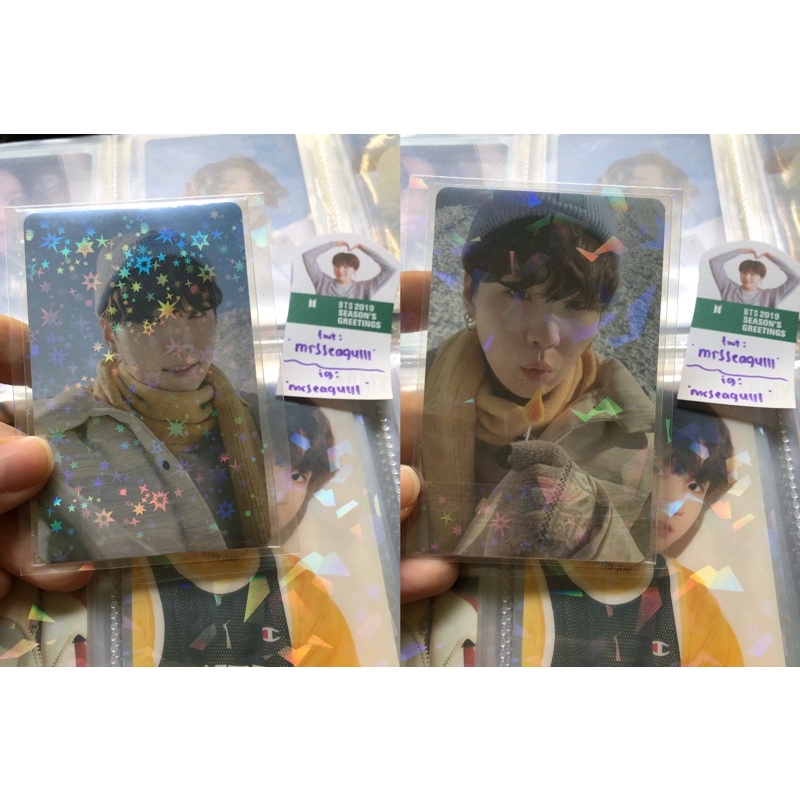 PC SUGA YOONGI WINTER PACKAGE WINPACK BTS 2021