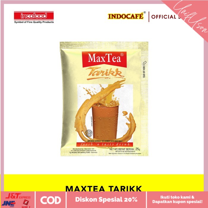 

⭐COD⭐ MaxTea Tarikk (50 sachet)