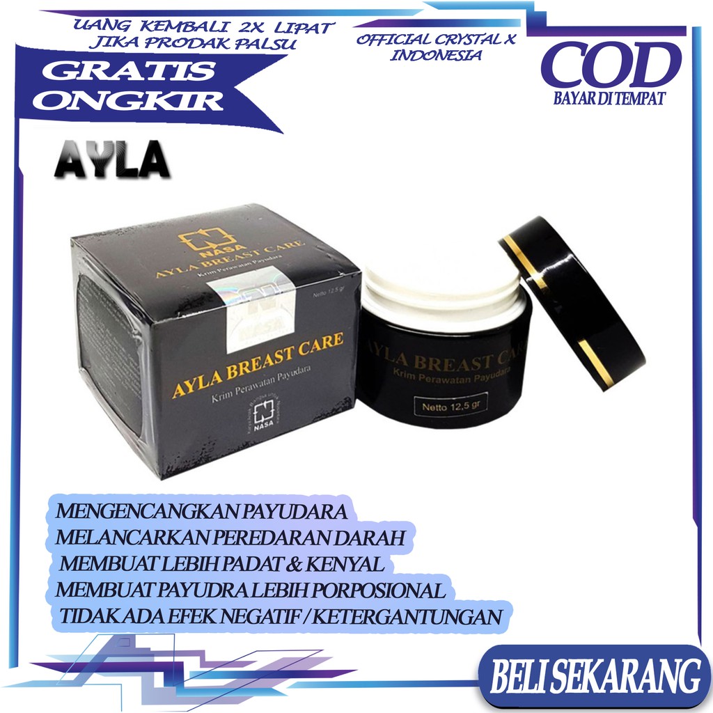 AYLA BREAST CARE   PENGENCANG PAYUDARA  PENCERAH PAYUDARA - PENGHALUS - PELEMBUT PAYUDARA
