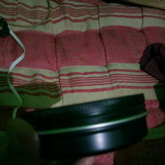 Pot Lulur 100 Gram Hitam - Pot Scrub - Pot Pomade