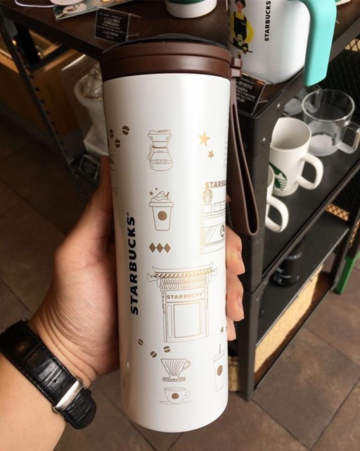 China Starbucks LCD Stainles Tumbler