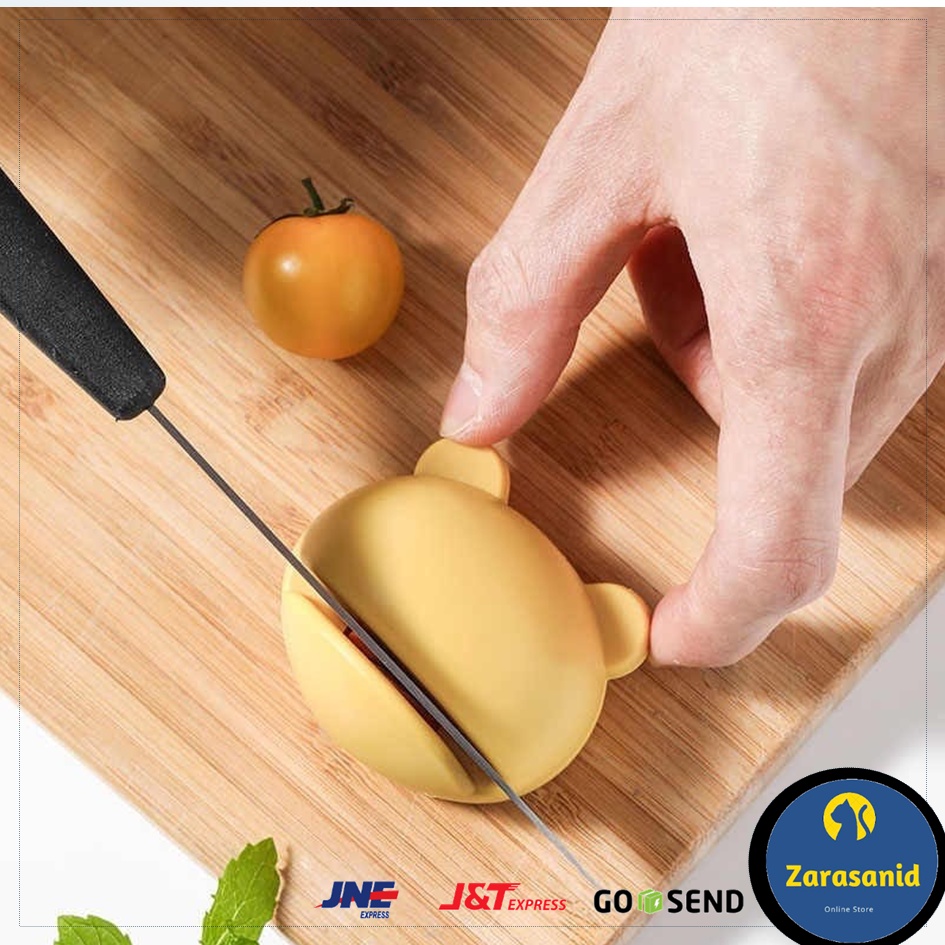 Asahan Pisau Mini Karakter Kodok Alat Pengasah Gunting Knife Sharpener Mini Praktis