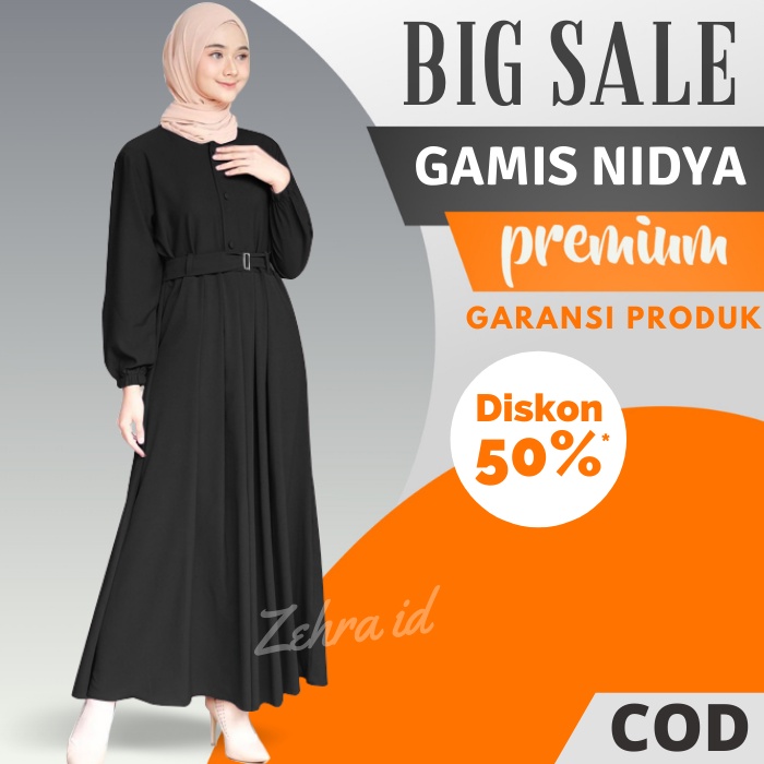 Baju Kondangan Wanita Kekinian Ibu Muslim Terbaru 2021 Gamis Dewasa Pesta Busui Pengajian Simple Mur