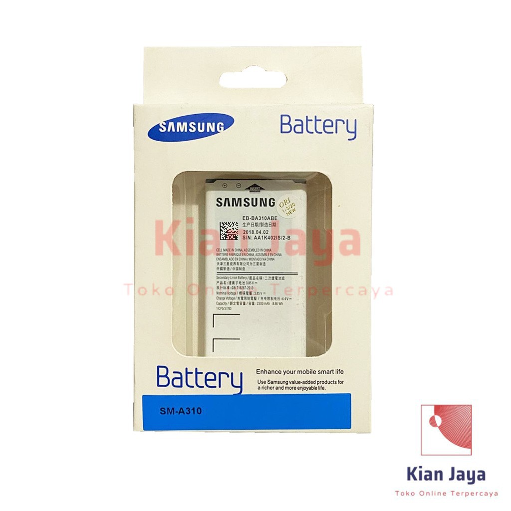 [Garansi 100% Ori] Baterai Samsung Galaxy A3 2016 / Batre Batrai Battery Hp A310 Original