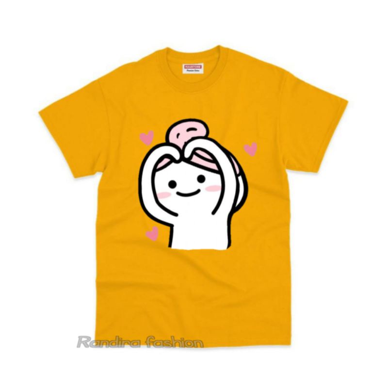 Kaos anak stiker lucu unisex premium