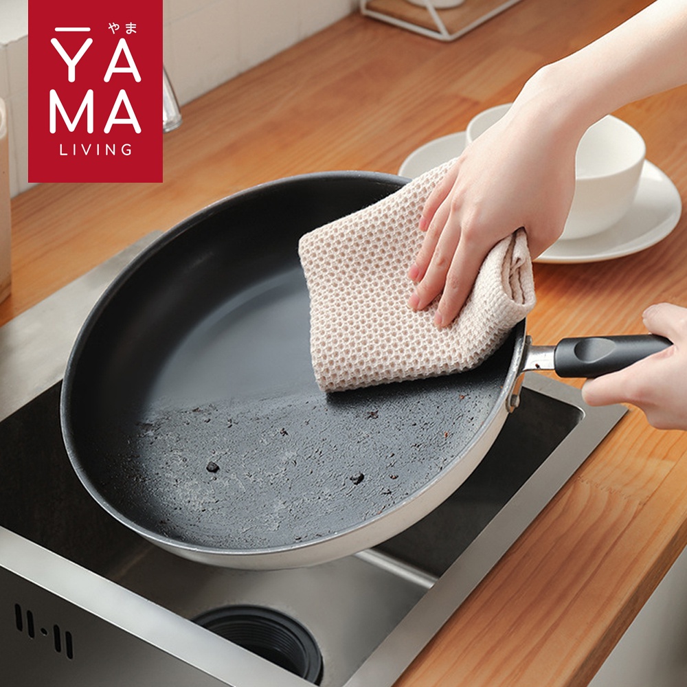 YAMA TORU Honeycomb Kitchen Towel Kain Lap Dapur Serbet Daya Serap Tinggi