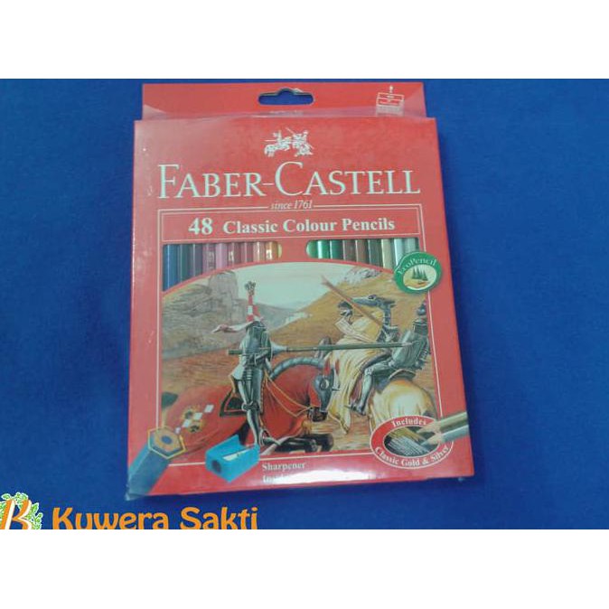 

TERLARIS Pensil warna Faber Castell 48 warna Classic Colour