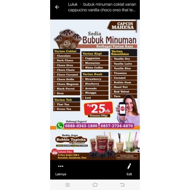 

bubuk coklat