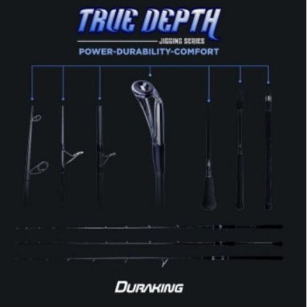 Rod Spinning DURAKING TRUE DEPTH JIGGING SERIES