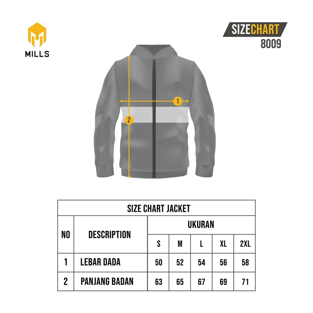 MILLS Jacket Training Sparta 2.0 8009 Original