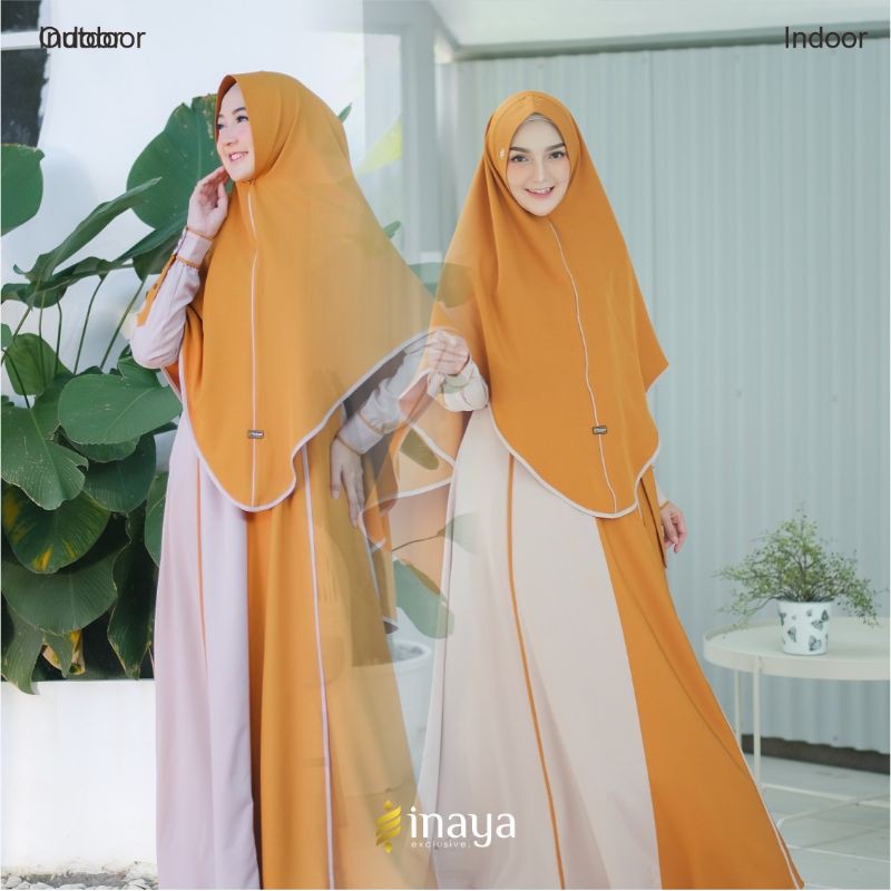 Gamis Dress Fenza Syar'i By inaya Ori