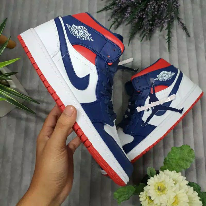 NIKE AIR JORDAN 1 MID SE USA PREMIUM ORIGINAL