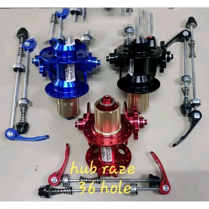 Hub free hub raze 36 hole 4 bearing jangkrik