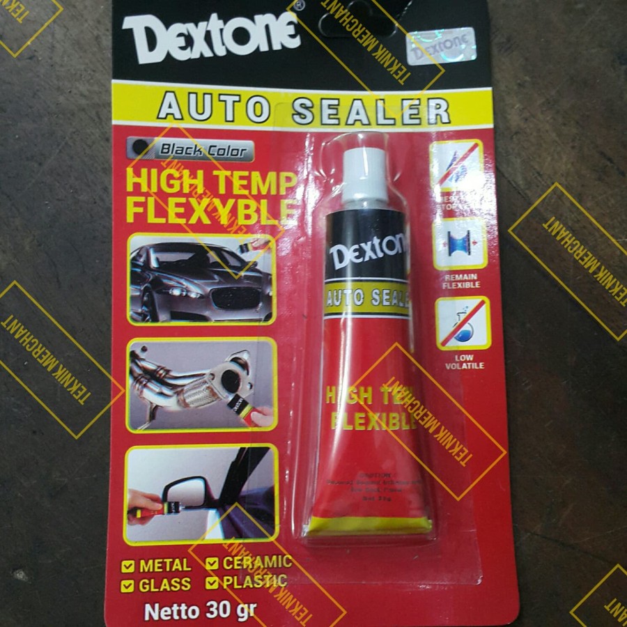 

lem autosealer (black) dextone 30gram