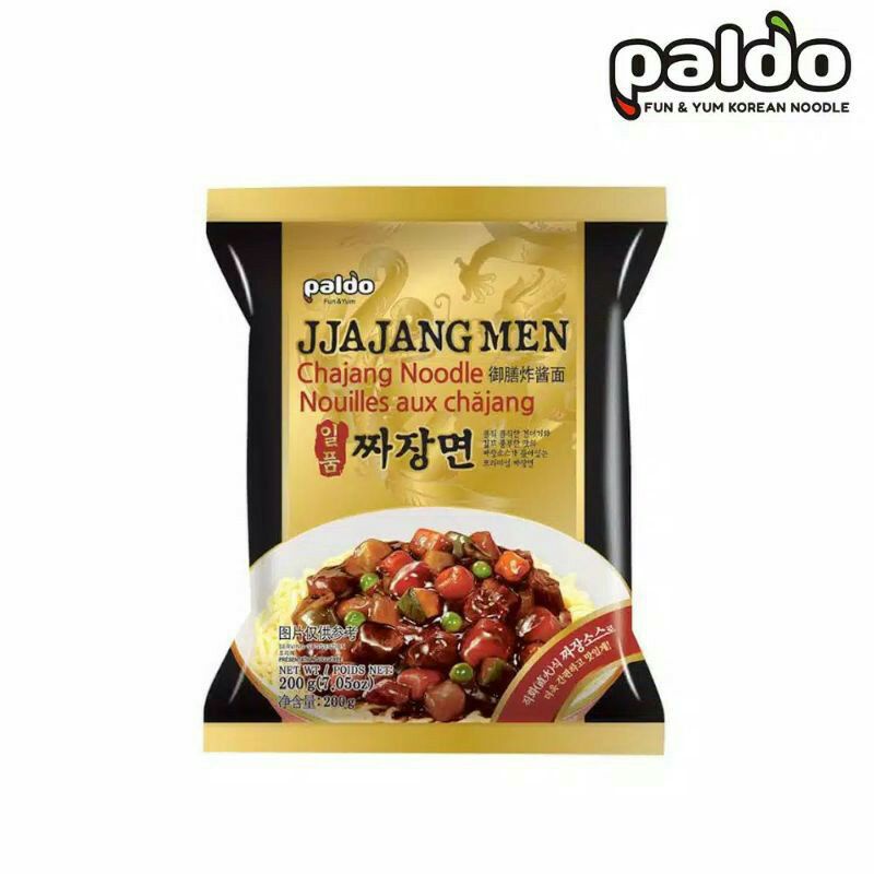 PALDO Jajangmyun Jjajangmen 200 g | Mie Instan Korea