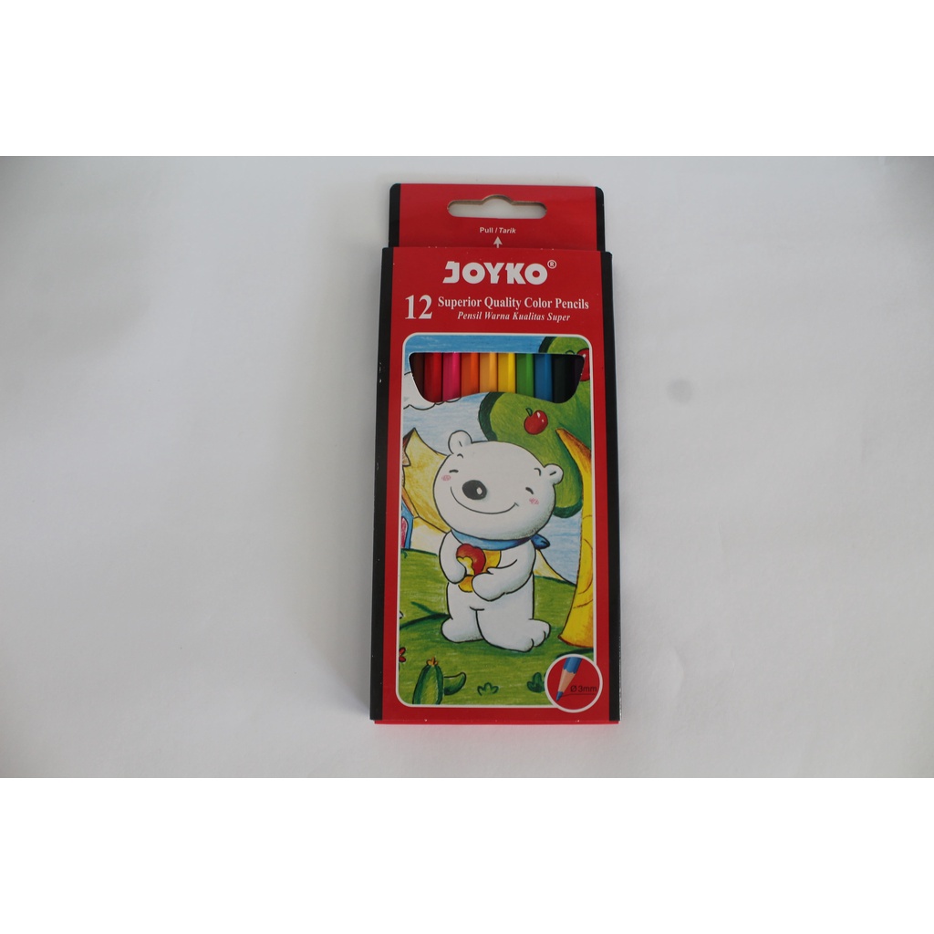 

Pensil Warna Joyko CP - 12 PB Panjang/Isi 12 Warna