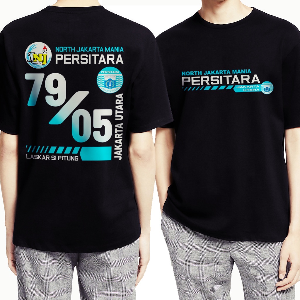 Baju Kaos Distro NJ Mania Persitara Jakarta Utara