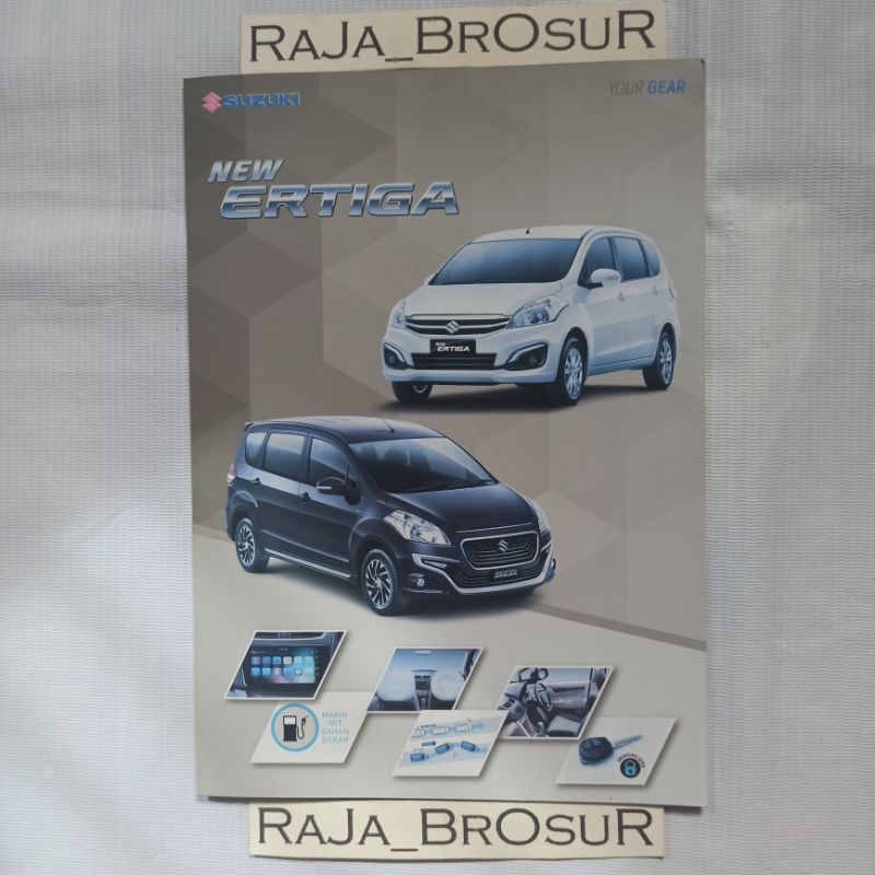 Poster brosur New Ertiga New Ertiga Dreza leaflet 6 halaman