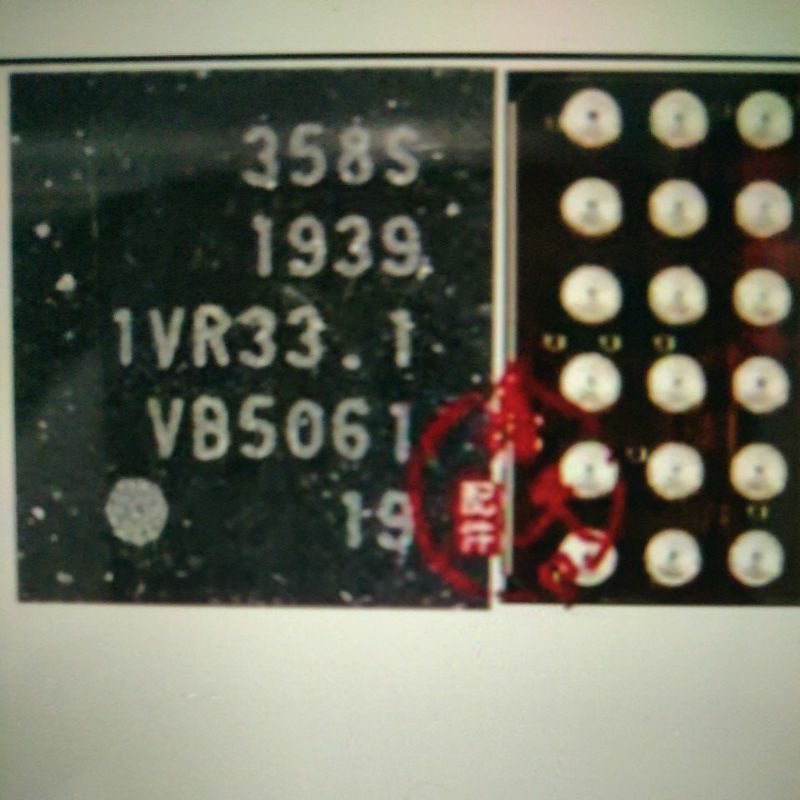 IC Charger 358S 1939 Asus Zenfone 3 Original Ic Cas 358S1939