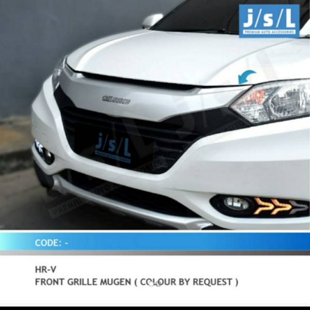 Grill depan Mugen Honda HRV/ front grill Mugen with colour jsl