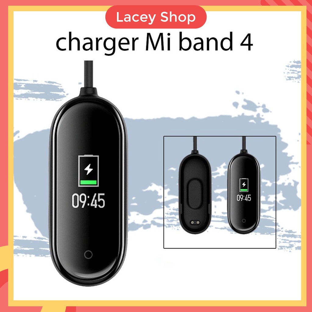 Kabel USB Charger Pengisi Daya Xiaomi Mi Band 3 5/6 4