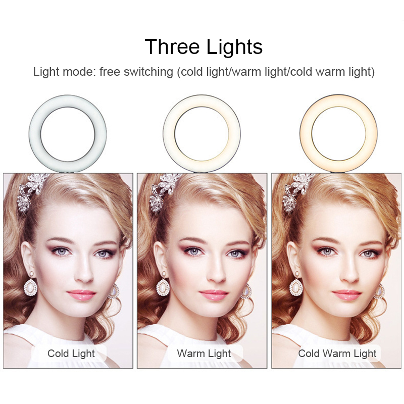 Lampu Rias Paket Tripod Mini Ball Head Livestreamer Live Untuk Foto Studio / Kamera Selfie 16CM