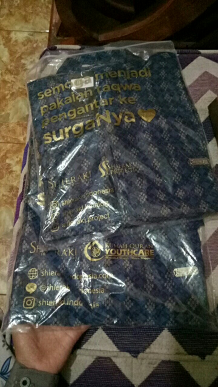 Gamis Koko Seragam Sarimbit Batik Lebaran Arki Arkani Original By Shieraki Indonesia