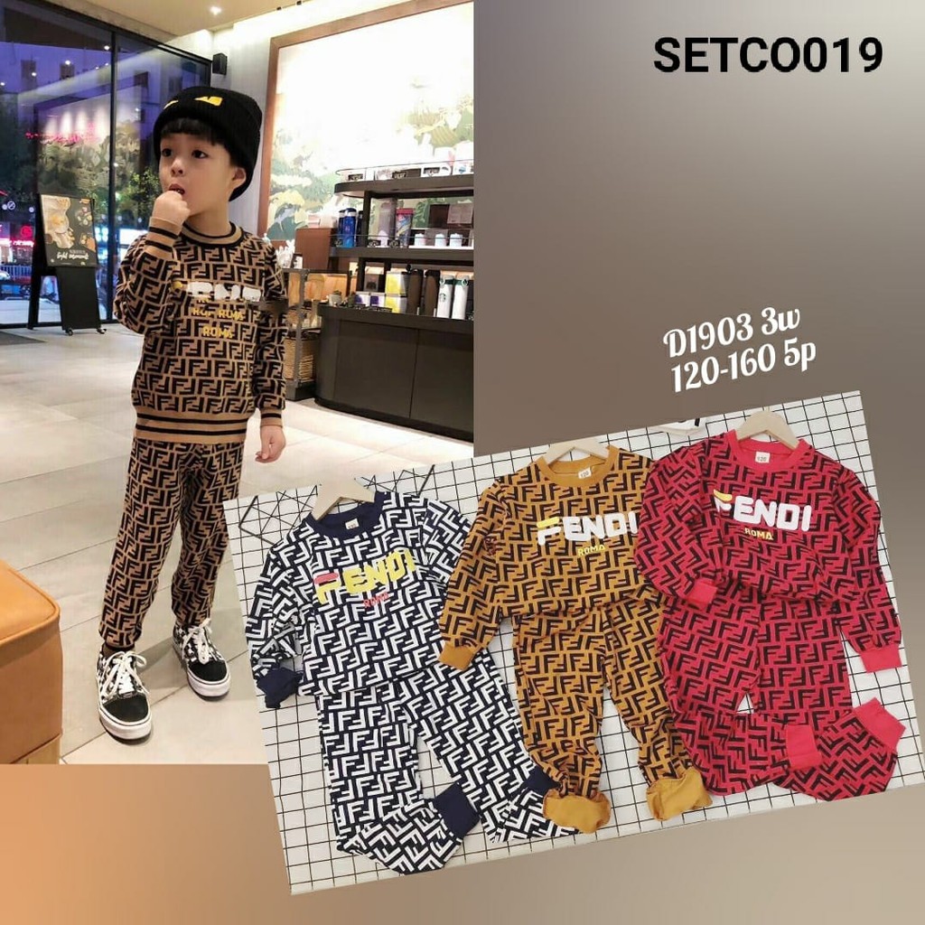 SETELAN BAJU ANAK LAKI LAKI IMPORT B1019