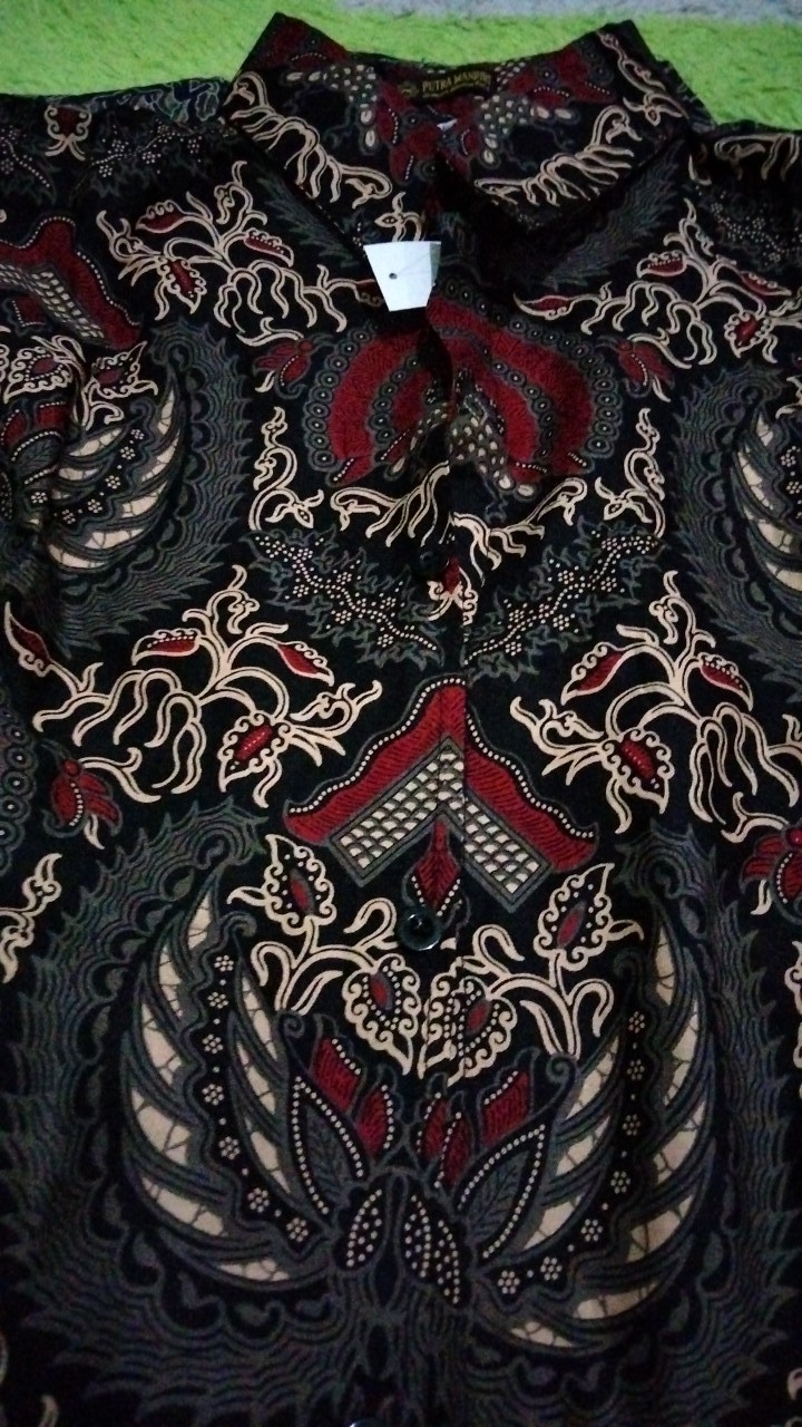 Couple Batik Ayah Dan Anak Bahan Katun Halus Primisima 40s