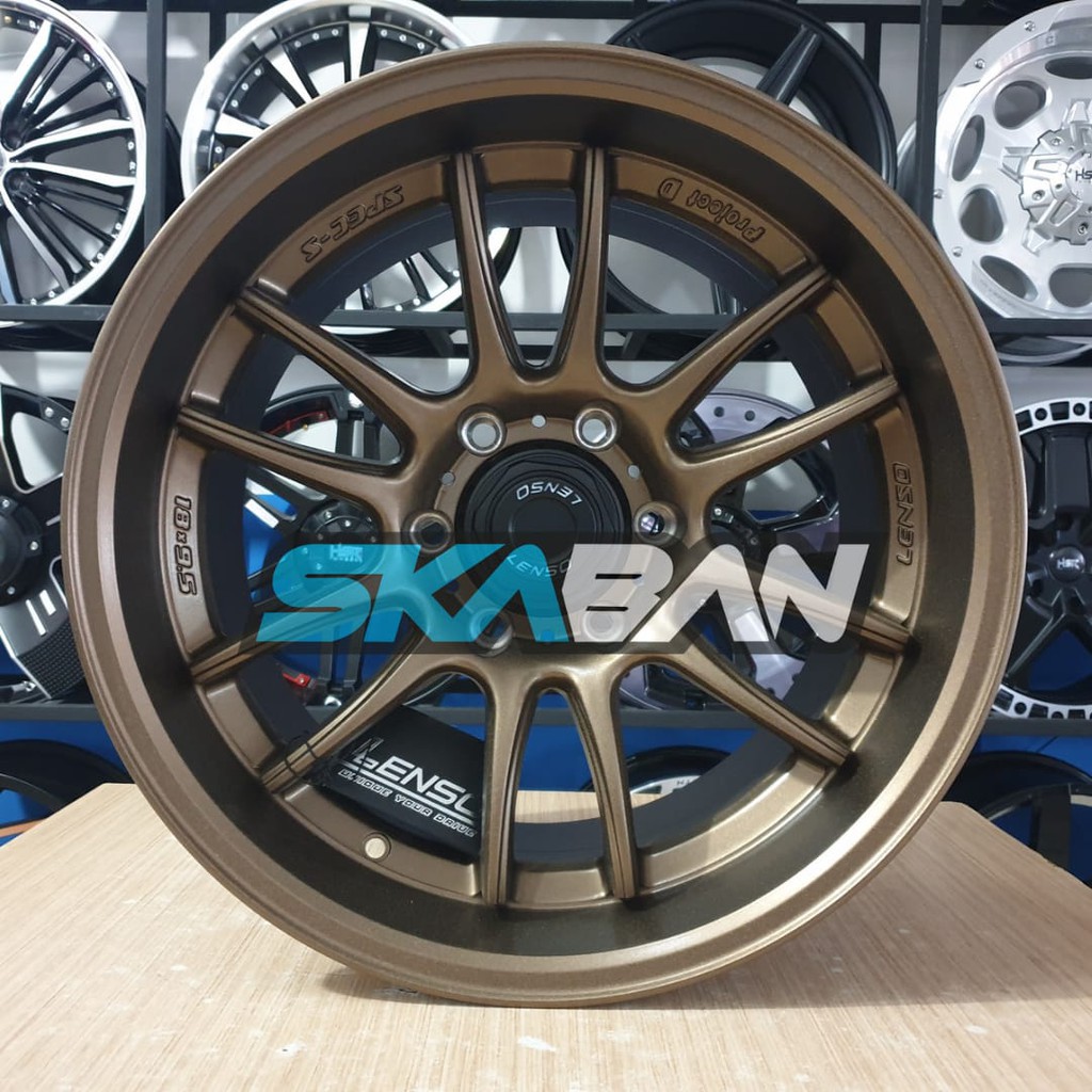 Velg Mobil Lenso D Spec Ring 18 Utk Fortuner Pajero Triton