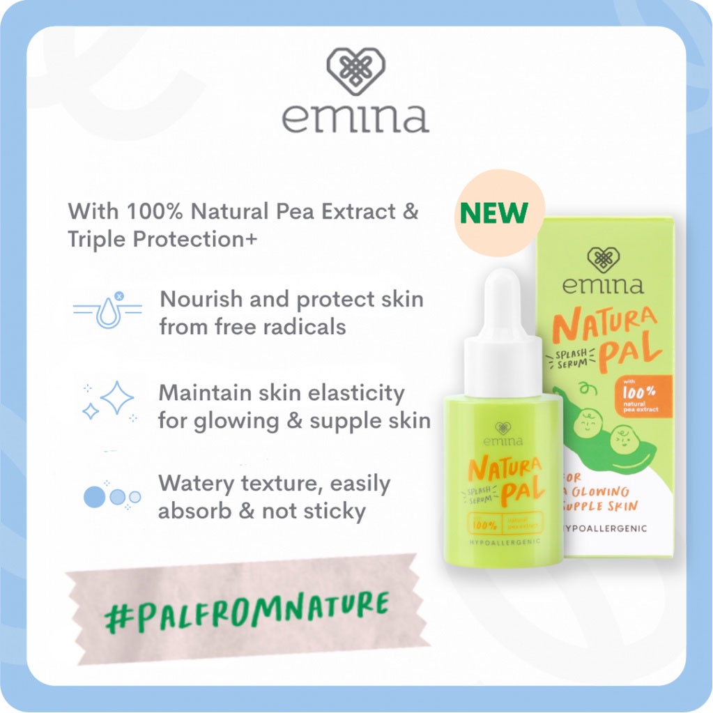 EMINA Natura Pal Splash Serum 40mL