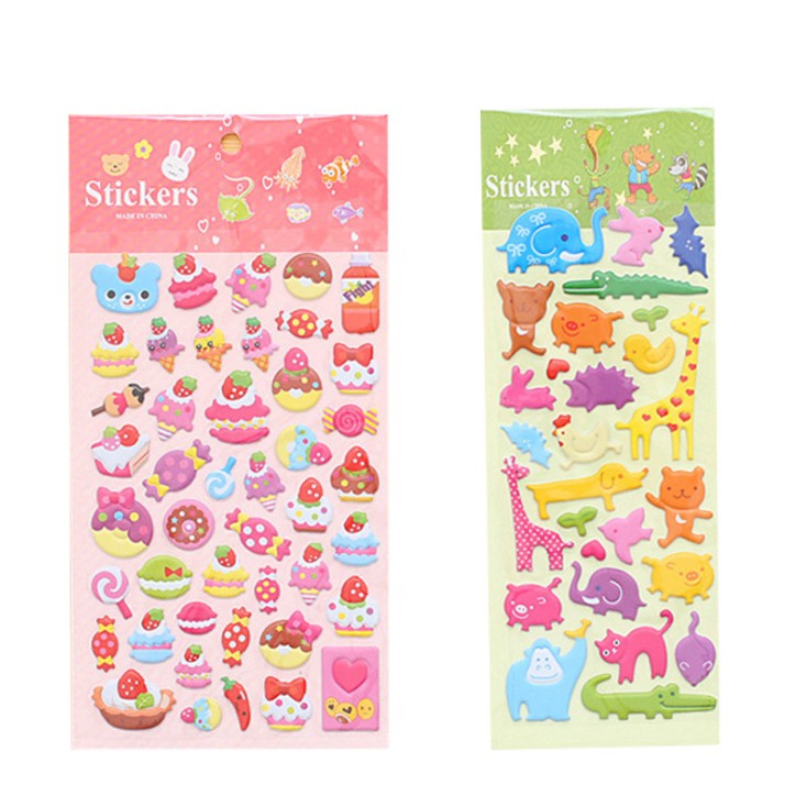 

J2 - Stiker Anak 3D Timbul