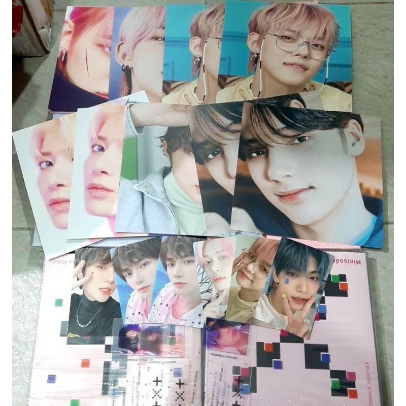 TXT Photocard/ Postcard Cover/ ID Card - Official from Album Minisode 1 : Blue Hour beomgyu soobin y