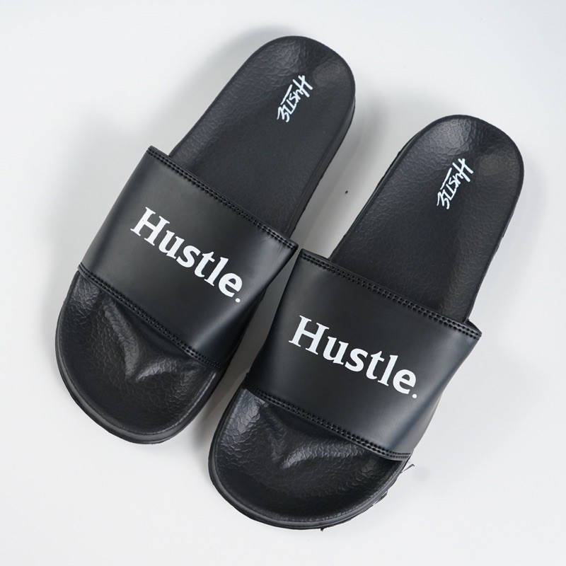 sandal slop basic polos / slipper slop pria-Motif 7