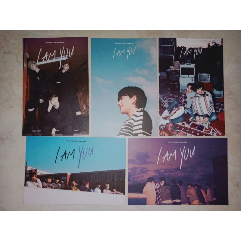 

postcard I am you stray kids