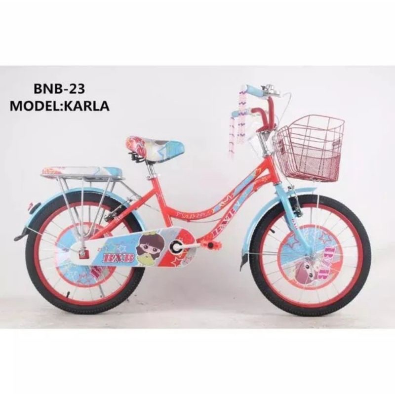 Sepeda City Bike Ctb Mini 20 inch BNB KARLA CARLA untuk anak umur 7 - 8 - 9 tahun Remaja