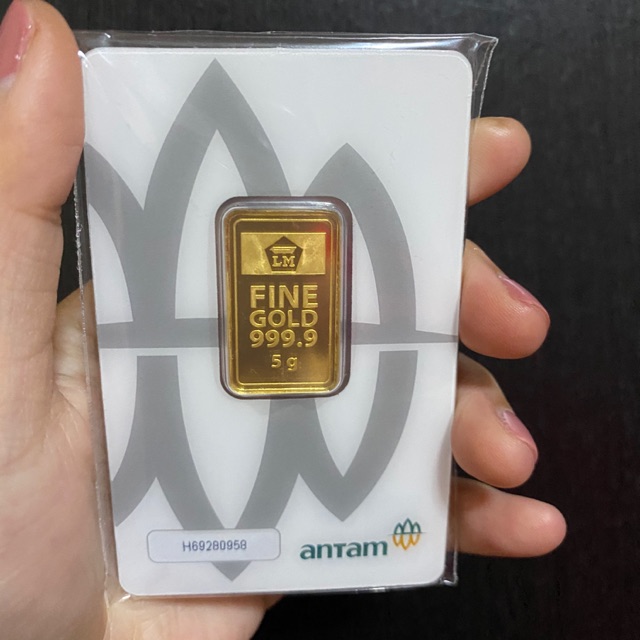 Emas Antam/ Logam Mulia Antam 5g press 2020