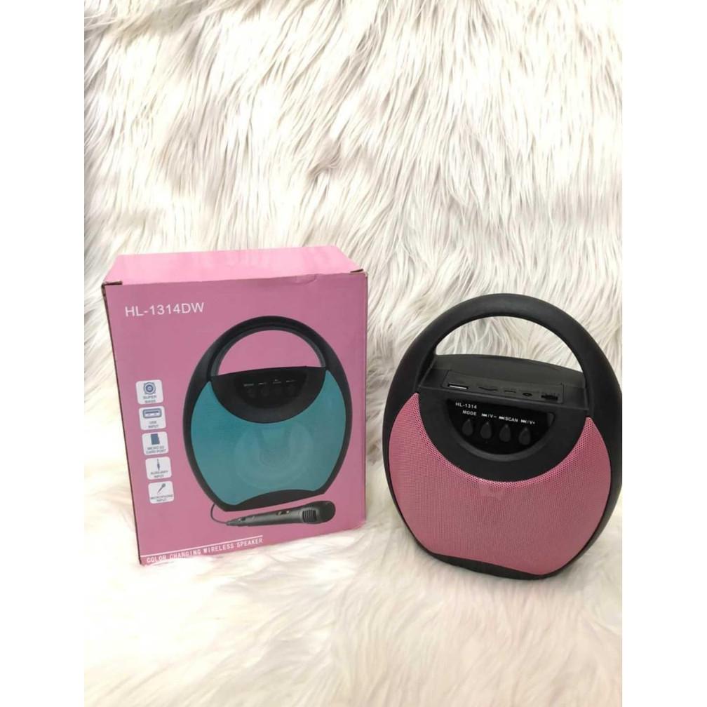 Speaker Bluetooth +Mic Karaoke Yd 668 Wireless Bluetoot Bass Plus Mic