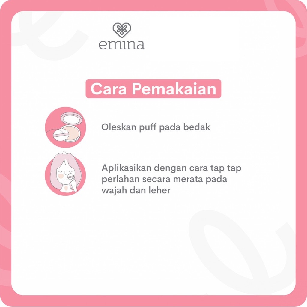 EMINA Daily Matte Loose Powder 20g Compact Powder BB Cream Bedak Tabur Bedak Padat (Valensia)