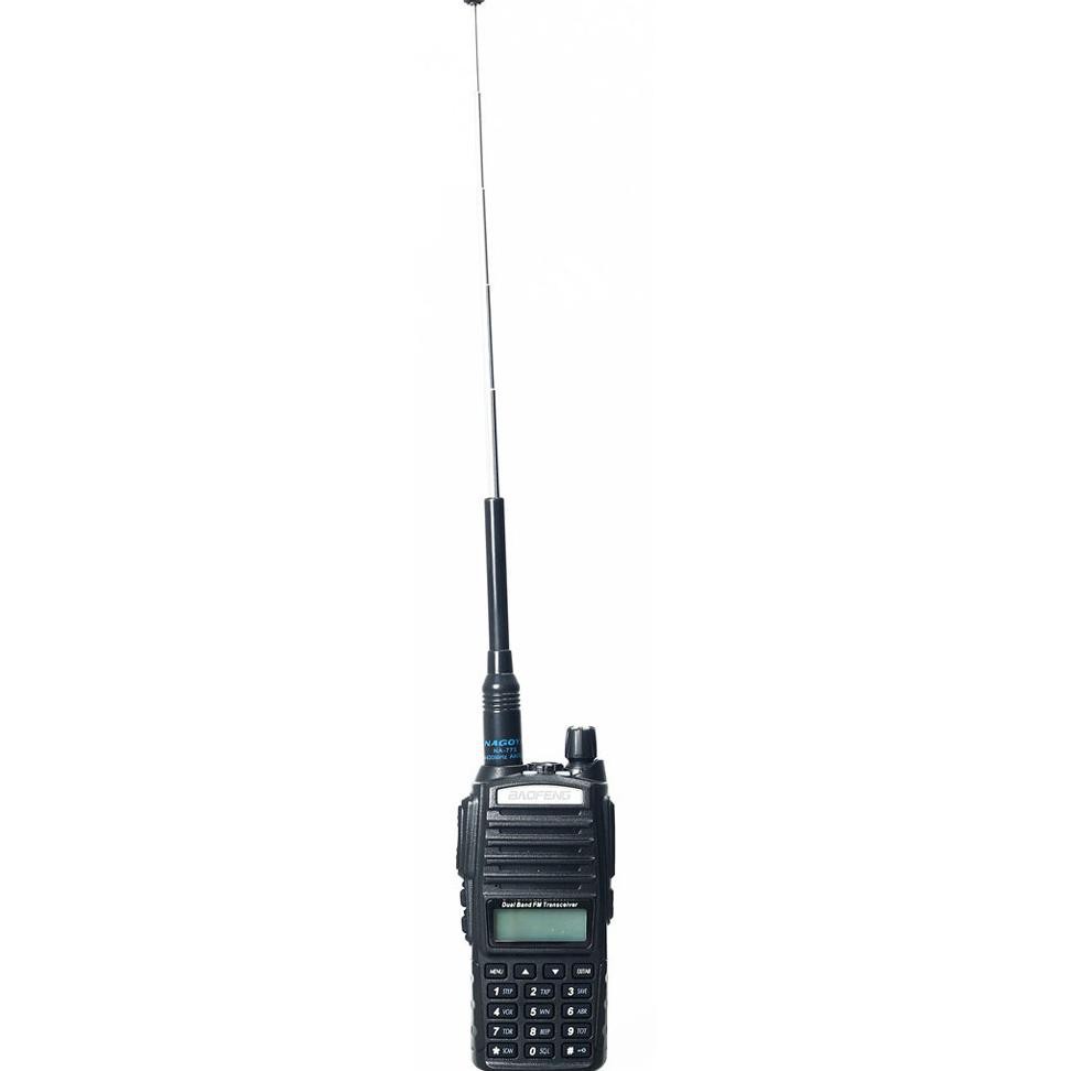 NAGOYA Antena NA-773 SMA-F for Taffware Pofung Baofeng BF-UV5R BF-UV5RE BF-UV82 UFO-1 Black grab mdn