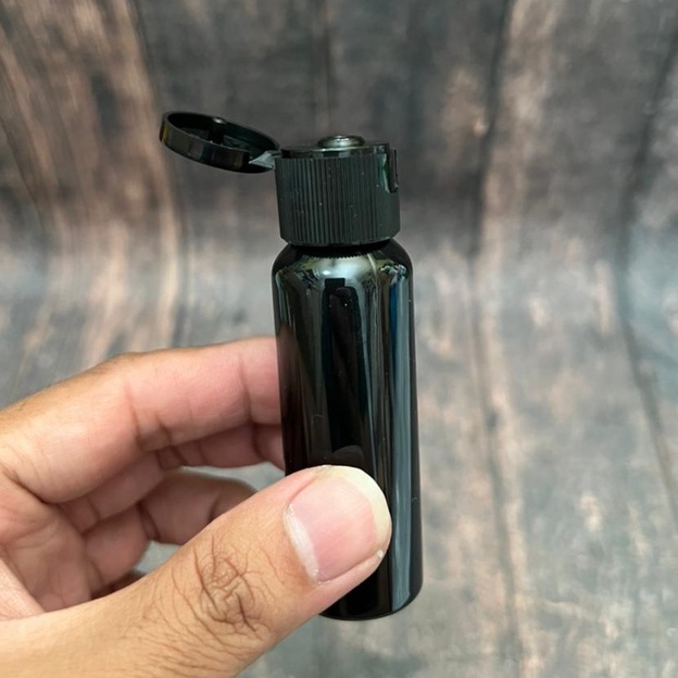 Botol Hitam 30ml / 30ml - FLIPTOP