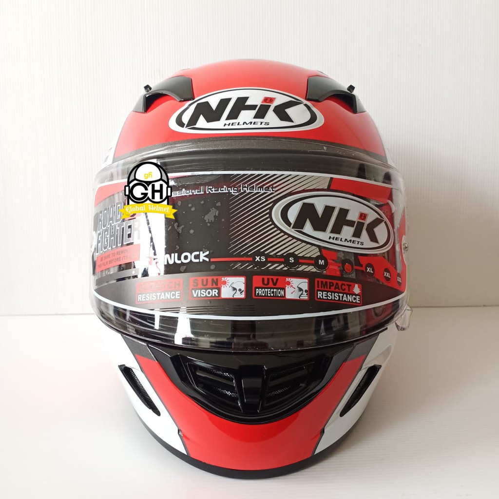 HELM NHK GP1000 SXR BLACK RED NHK GP 1000 NHK GP1K