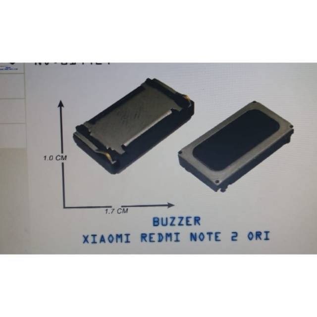 BUZZER SPEAKER MUSIC XIAOMI REDMI NOTE 2