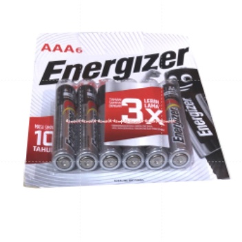 Energizer AAA 6pcs Baterai Tahan Lama Baterai Long Lasting A3 Ener Gizer Max Energizer Max isi 6 pcs