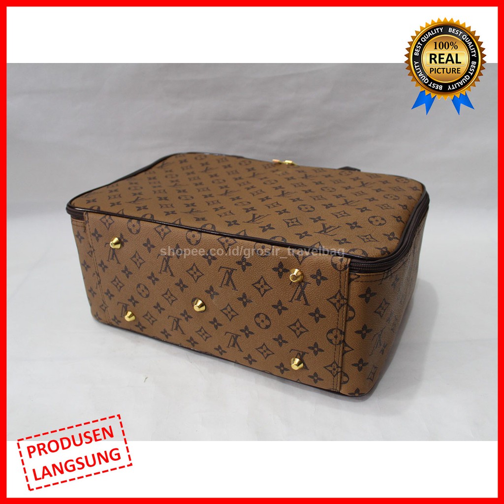 Travel Bag Premium LVP-10 / Tas Pakaian Kualitas Premium / Travel Bag Bahan Kulit PU Import / Tas Mu