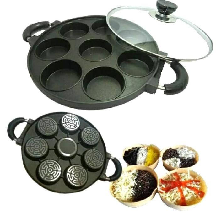 Cetakan Kue Happy Call 8 Lubang Plus Tutup Kaca/Original Gembalastore