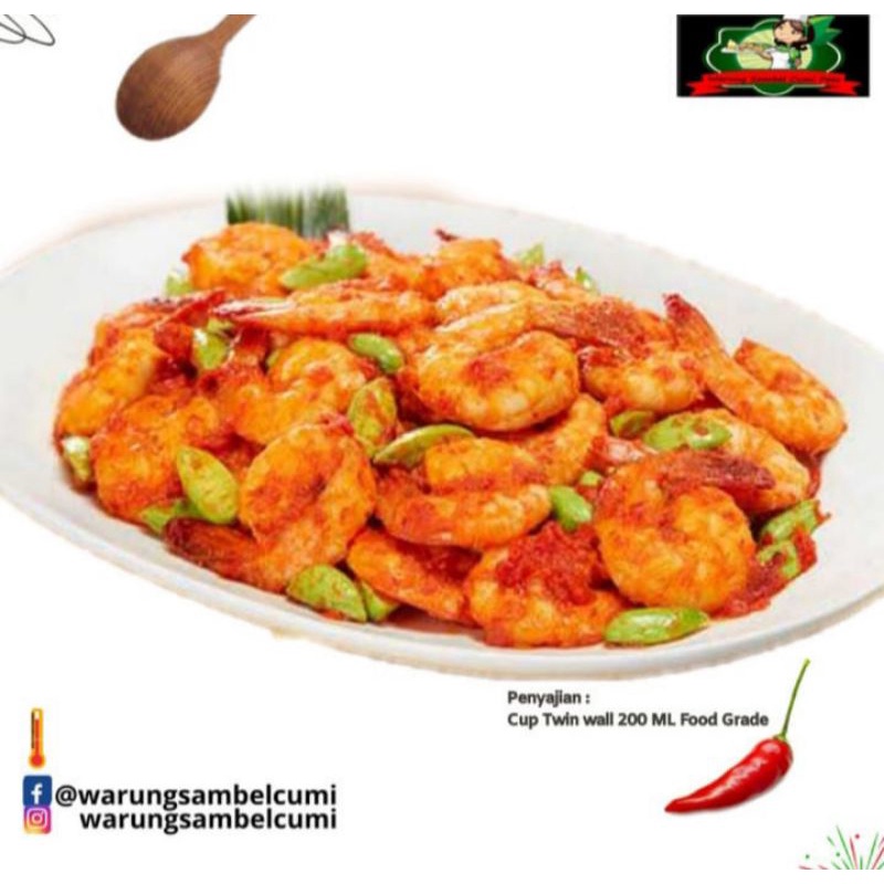 

Sambal udang Original sambal udang pete pedas warung sambal cumi pete
