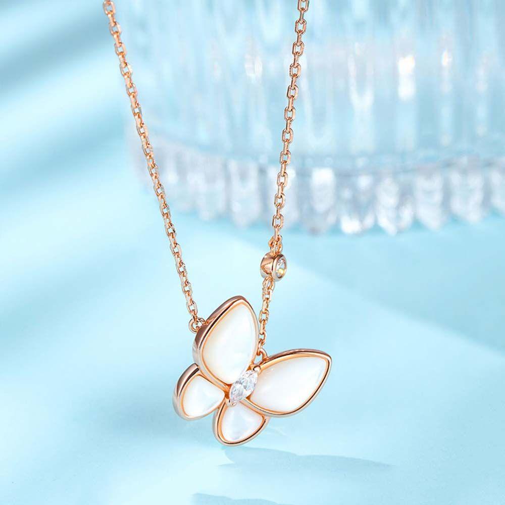 Mxbeauty Kalung Wanita Lucu Sederhana Perhiasan Perempuan Emas Hadiah Leher charms Elegan Choker