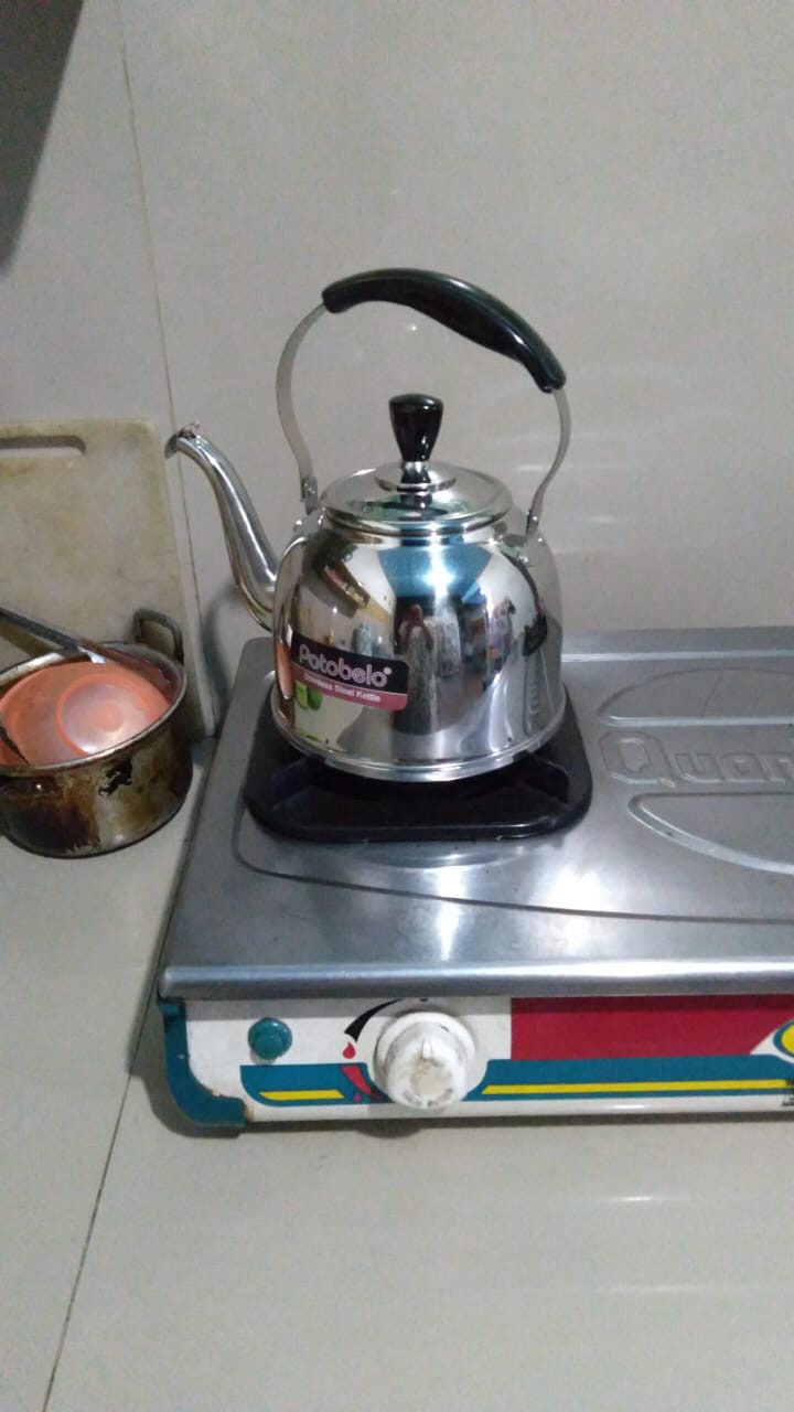 Potobelo Knight Kettle Stainless Steel / Teko Siul / Bunyi / Ceret 3 L Kk-3.0