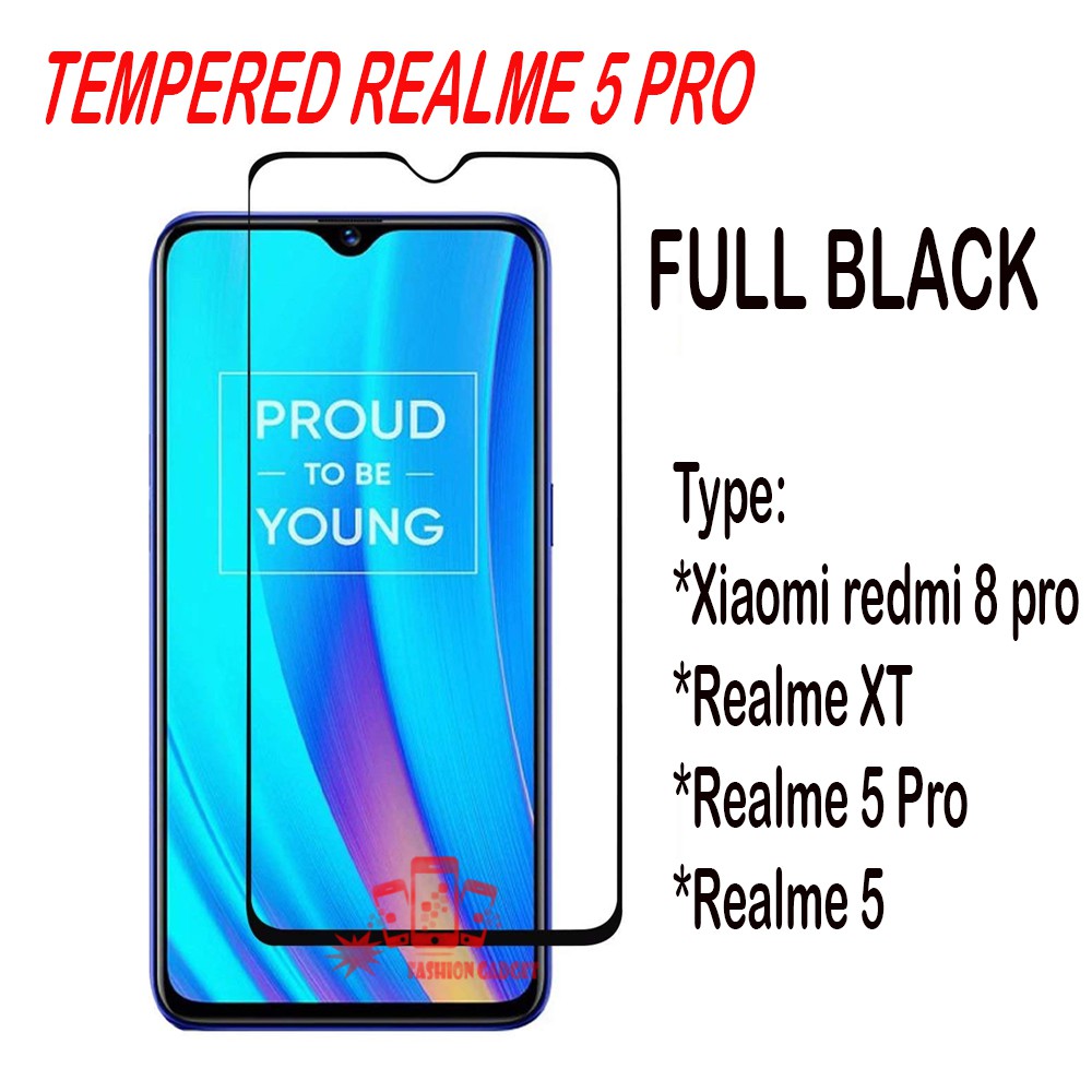 TEMPERED GLASS XIAOMI REDMI NOTE 8 PRO / REDMI NOTE 9 / REDMI NOTE 9 PRO / REDMI K20 / REDMI 7 / REDMI NOTE 7 / REALME XT / REALME 5PRO / REALME 5 ANTI GORES KACA